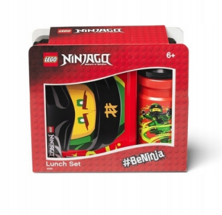 LEGO Ninjago 390 ml fľaša na vodu a obedová súprava